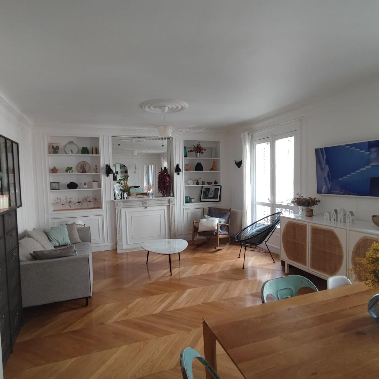 Apartment Renovated Family Flat In Montmartre Paris